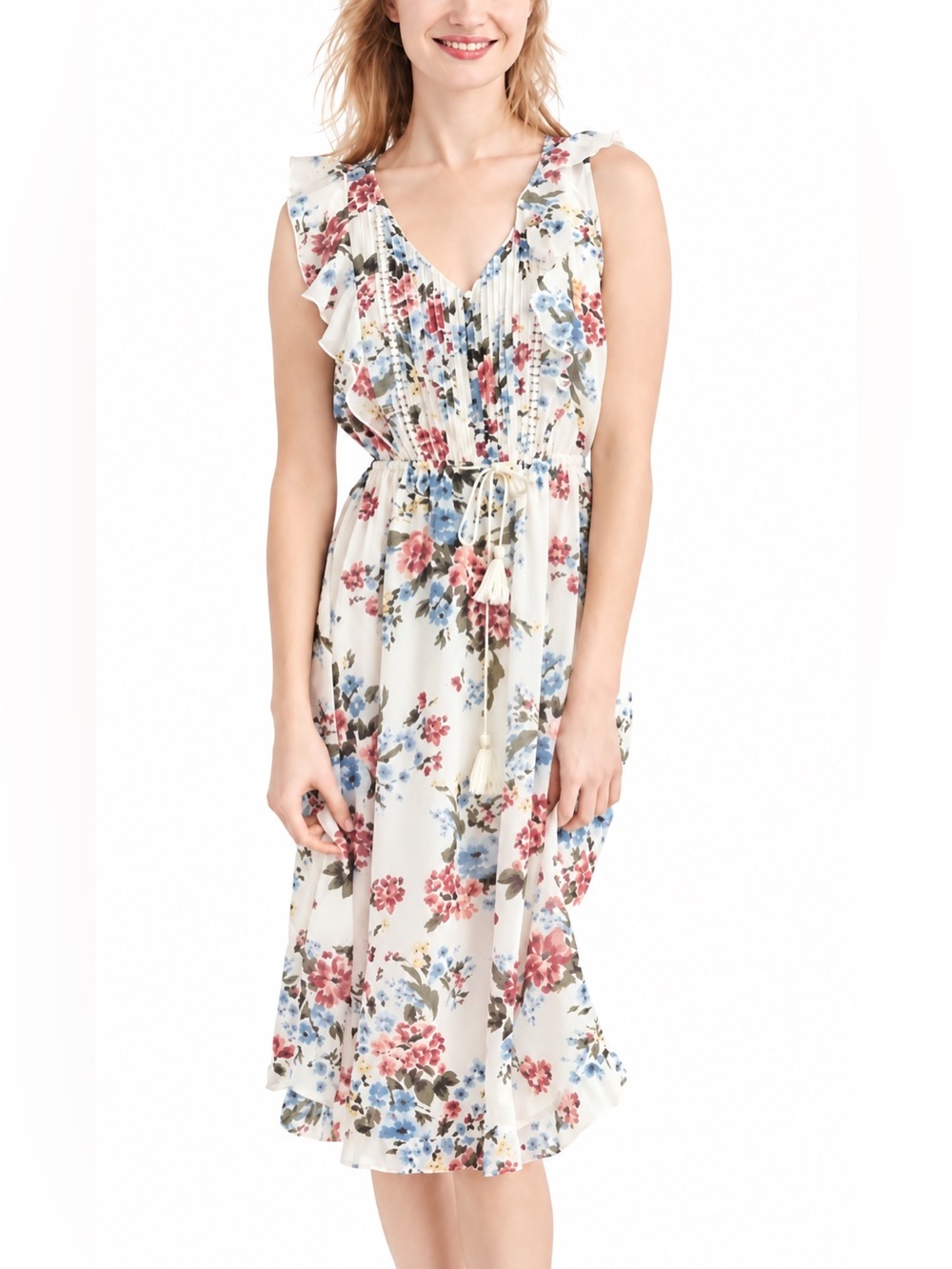 Abercrombie & Fitch floral midi dress, XS